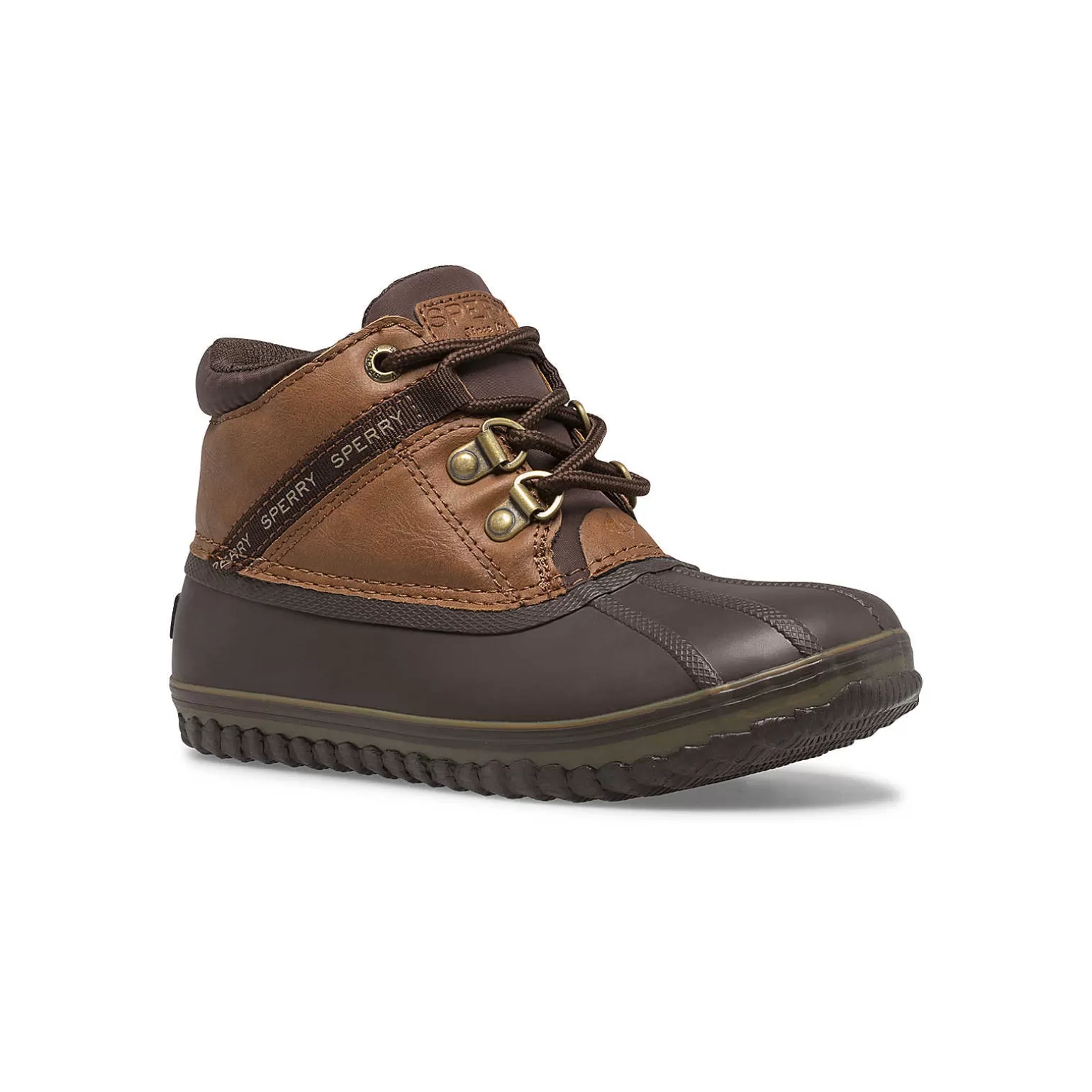 big_kid39s_bowline_storm_boot_598048.webp Boots | Big Kid (sizes 10.5 & up)*Sperry Big Kid's Bowline Storm Boot Tan/Brown