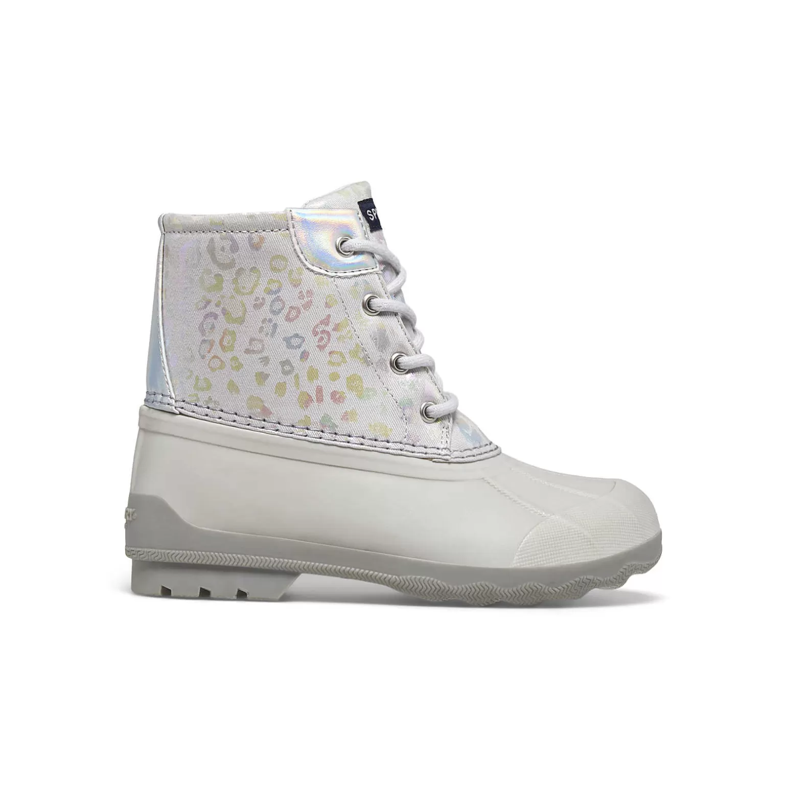 Boots*Sperry Big Kid's Port Boot Grey Animal