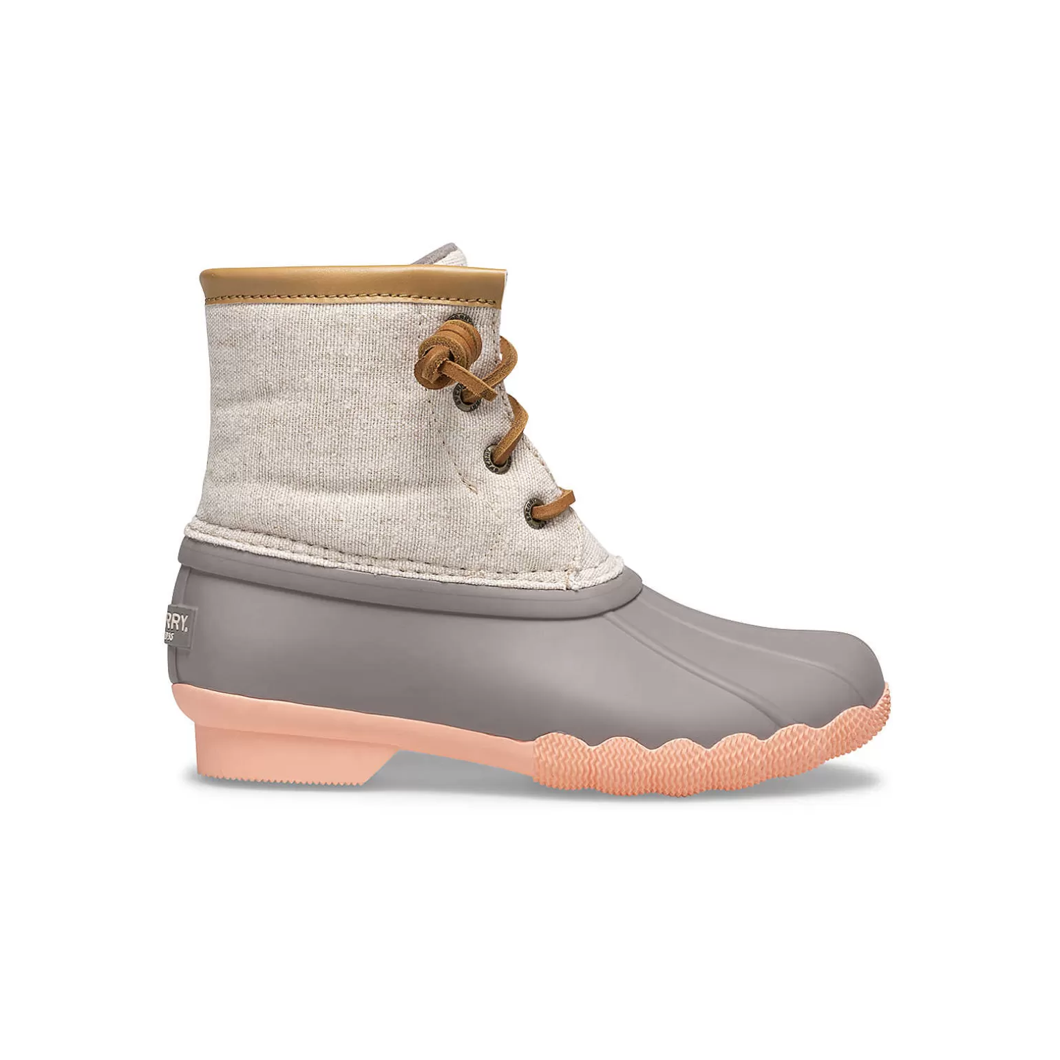 Boots | Big Kid (sizes 10.5 & up)*Sperry Big Kid's Saltwater Duck Boot Linen Rose