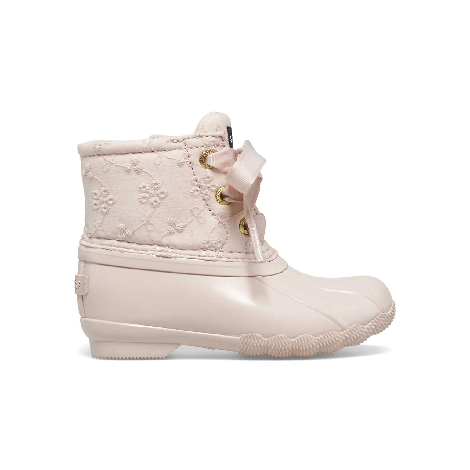 Boots | Big Kid (sizes 10.5 & up)*Sperry Big Kid's Saltwater Junior Duck Boot Pink/Pink