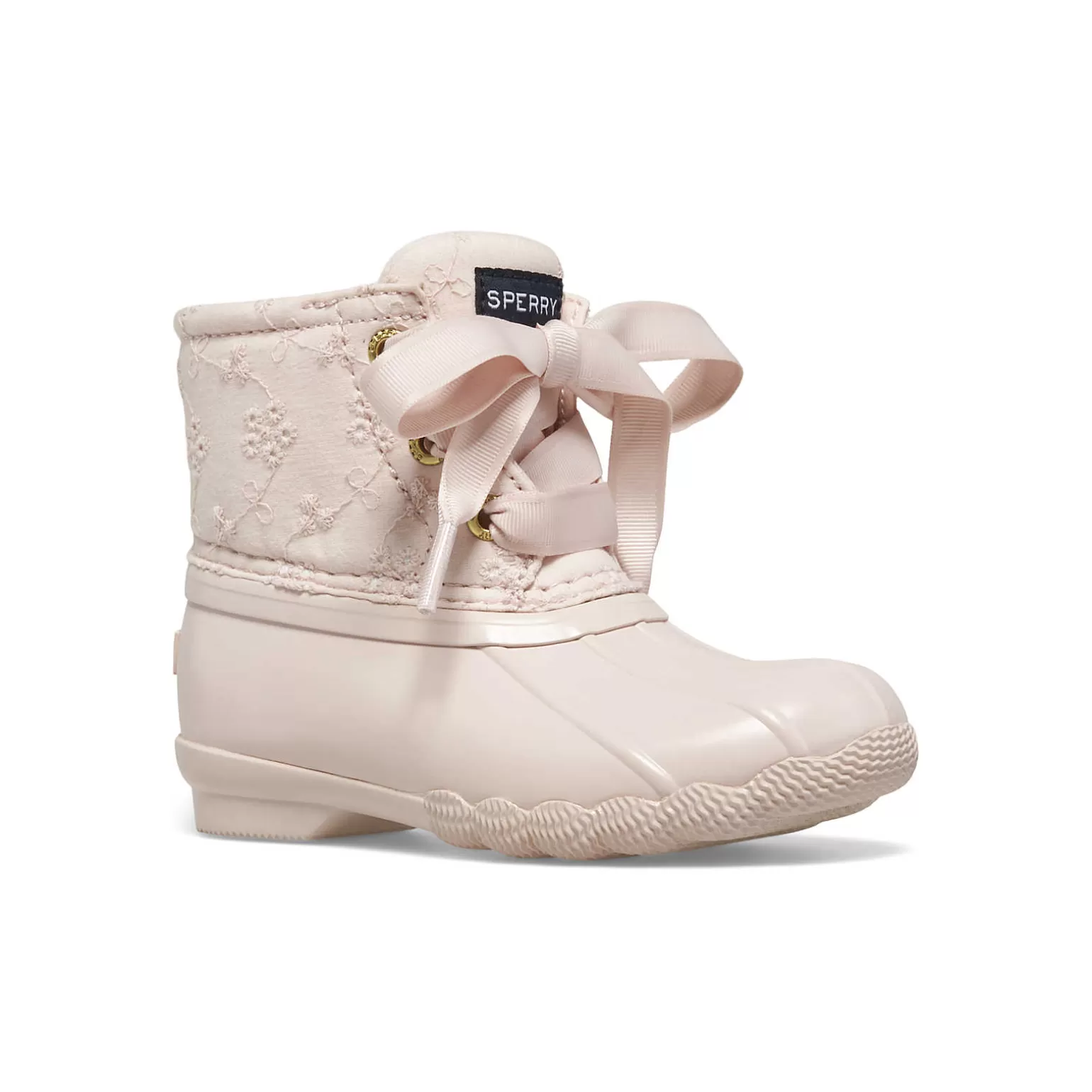 Boots | Big Kid (sizes 10.5 & up)*Sperry Big Kid's Saltwater Junior Duck Boot Pink/Pink