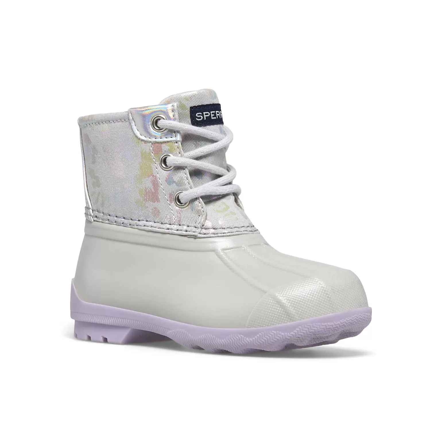 Boots*Sperry Little Kid's Port Boot Grey Animal