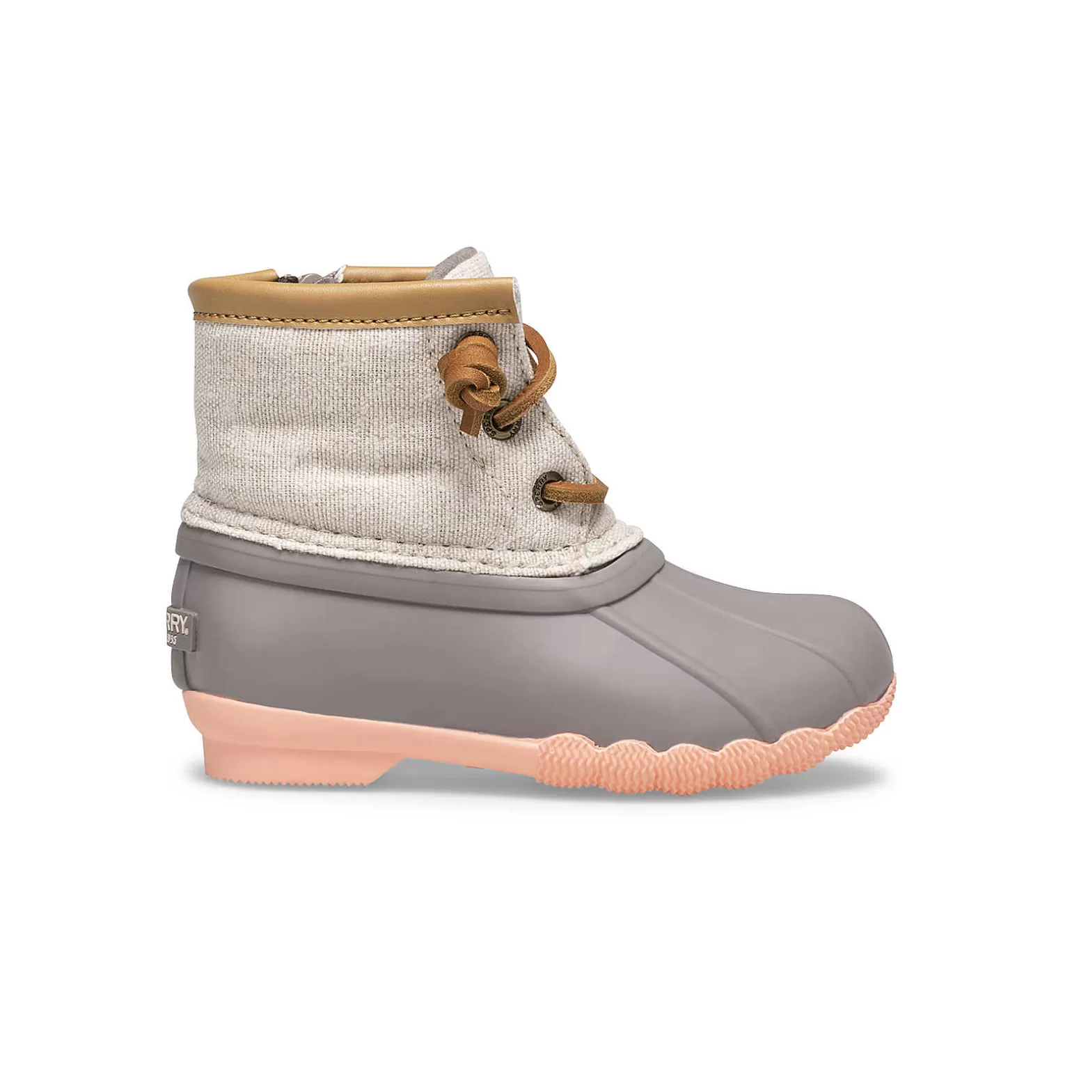 Boots | Little Kid (sizes 1-10)*Sperry Little Kid's Saltwater Duck Boot Linen Rose