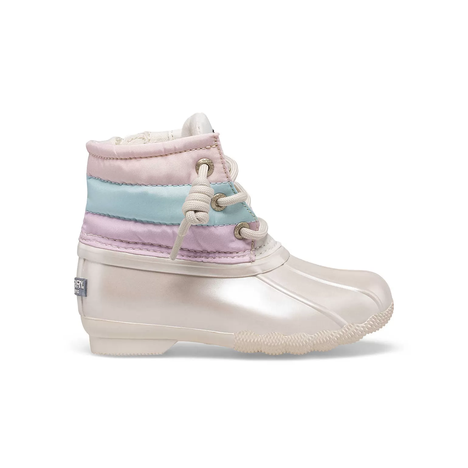 Boots | Little Kid (sizes 1-10)*Sperry Little Kid's Saltwater Junior Duck Boot Pastel Multi