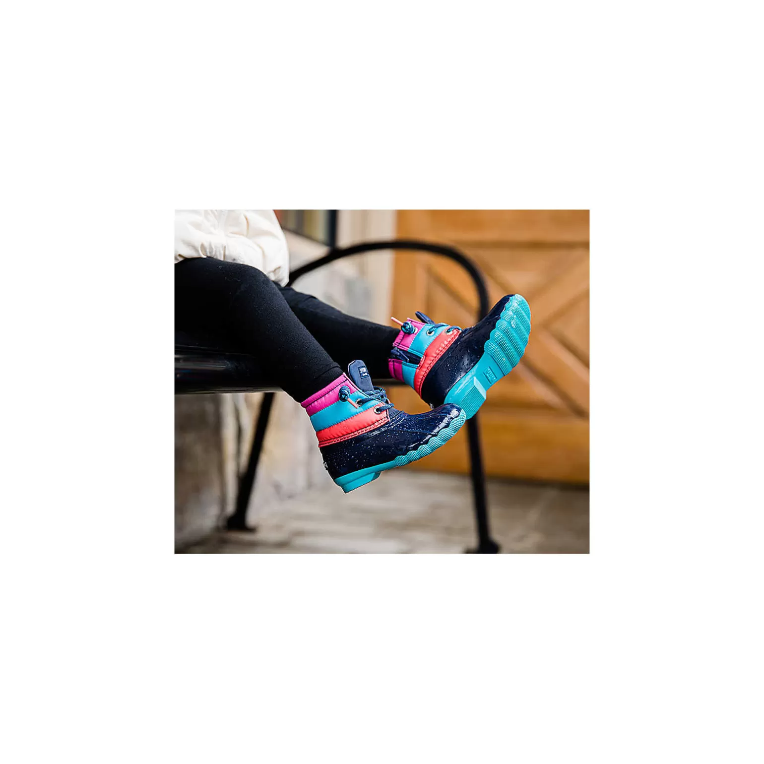 Boots | Little Kid (sizes 1-10)*Sperry Little Kid's Saltwater Junior Duck Boot Navy Multi