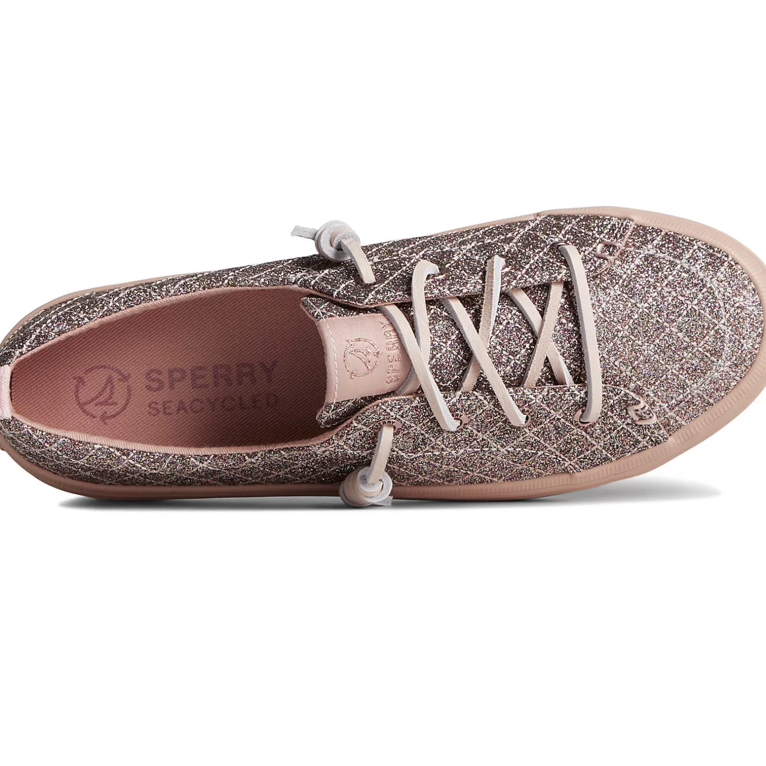 women39s_crest_quilted_shimmer_sneaker_601872.webp Sale | Sneakers*Sperry Women's Crest Quilted Shimmer Sneaker Rose