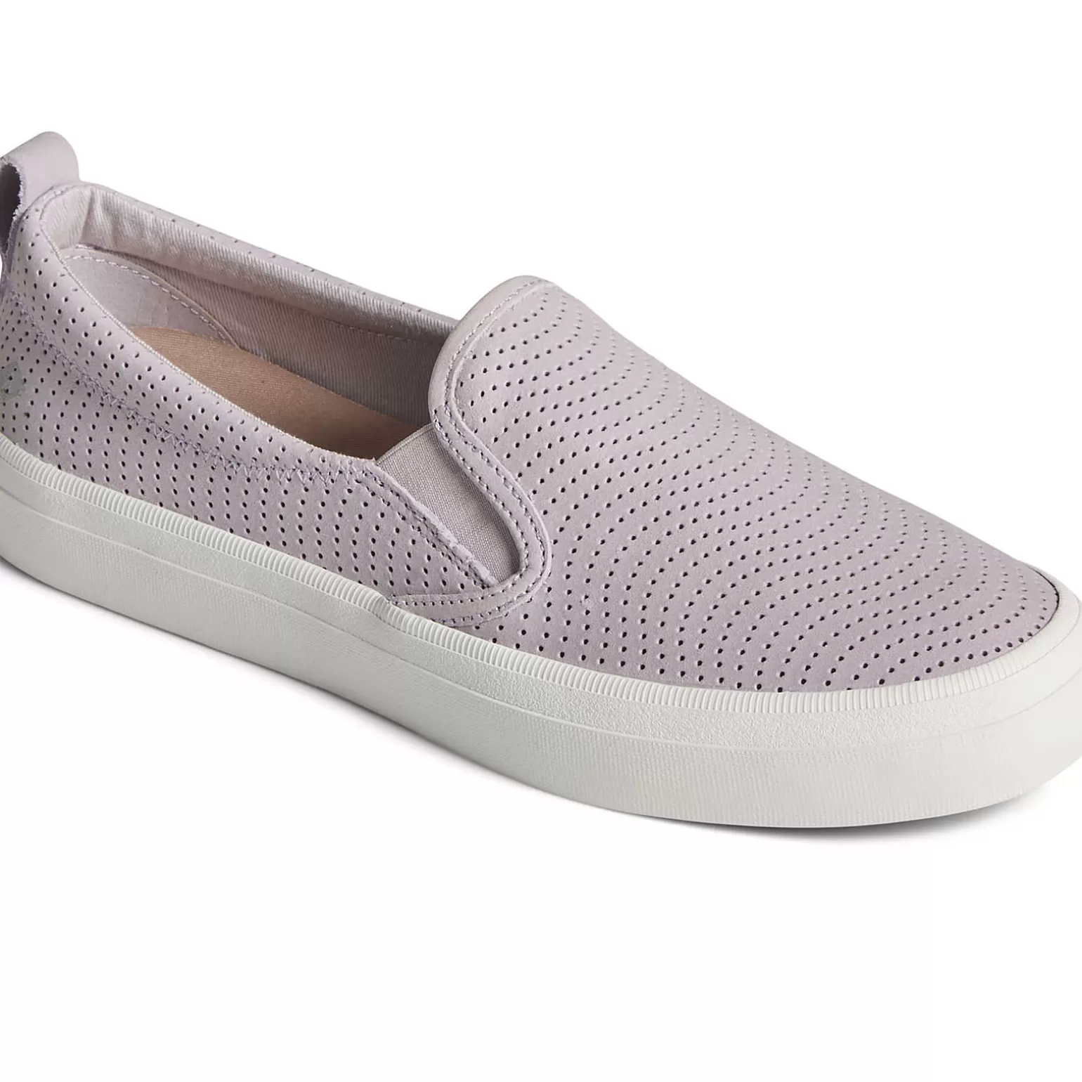 Sale | Sneakers*Sperry Women's Crest Twin Gore Leather Wave Perforated Sneaker Lilac