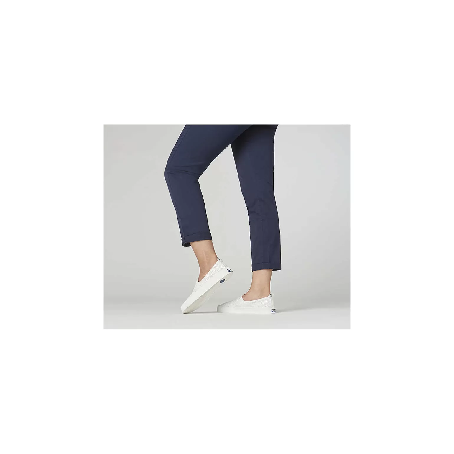 women39s_crest_twin_gore_perforated_leather_slip_on_sneaker_601357.webp Sale | Sneakers*Sperry Women's Crest Twin Gore Perforated Leather Slip On Sneaker White