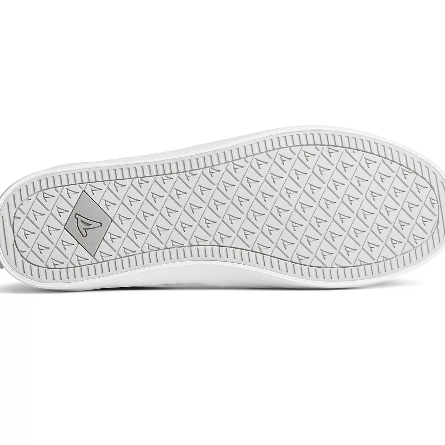Sale | Sneakers*Sperry Women's Crest Twin Gore Perforated Leather Slip On Sneaker Grey