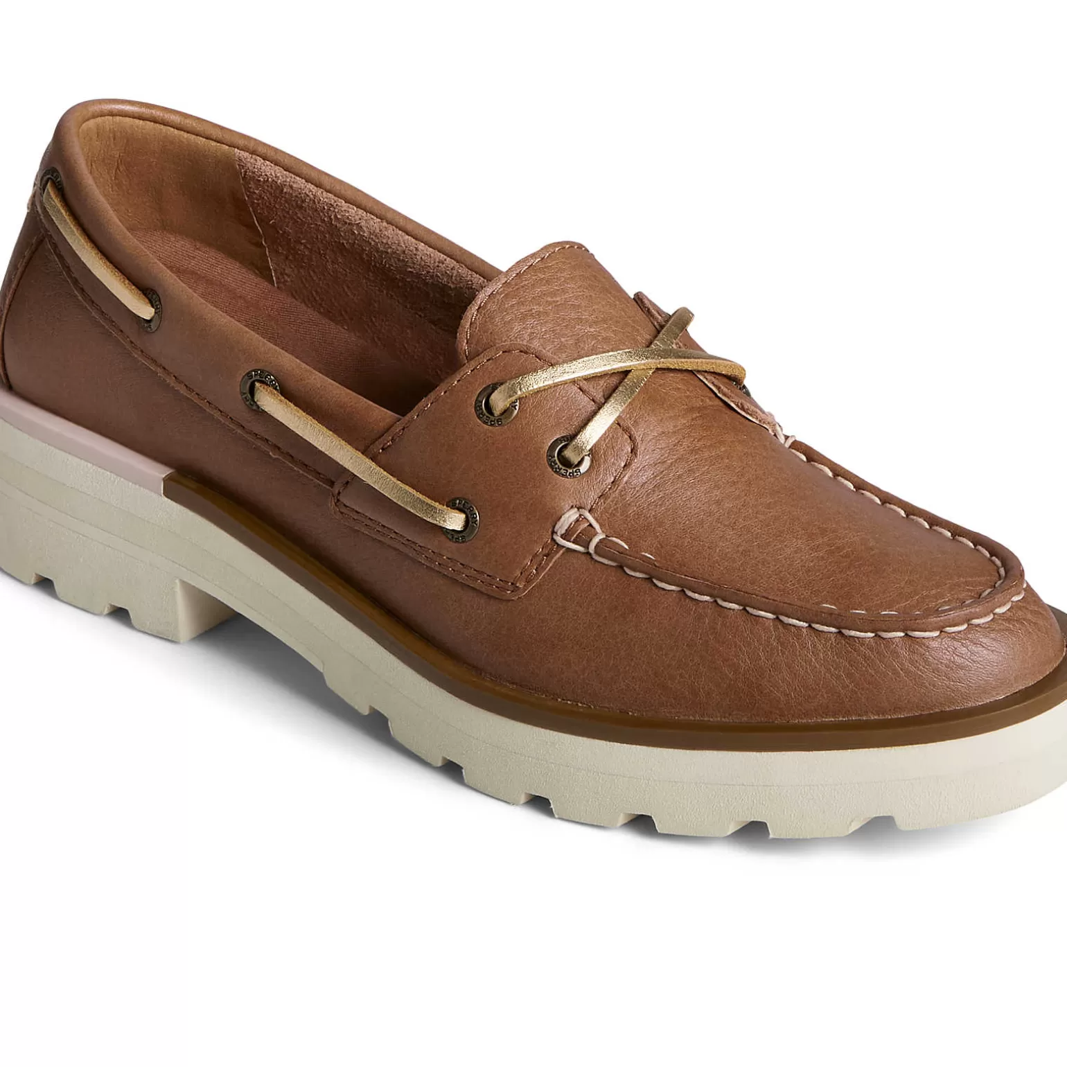 women39s_lug_boat_shoe_602433.webp Flats & Loafers | Boat Shoes*Sperry Women's Lug Boat Shoe Tan