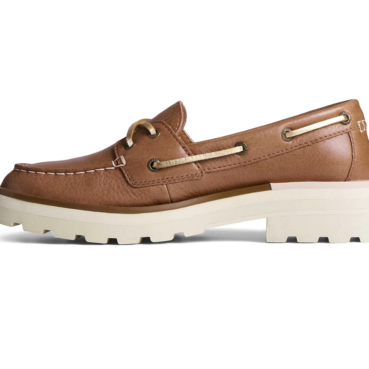 women39s_lug_boat_shoe_602441.webp Flats & Loafers | Boat Shoes*Sperry Women's Lug Boat Shoe Tan