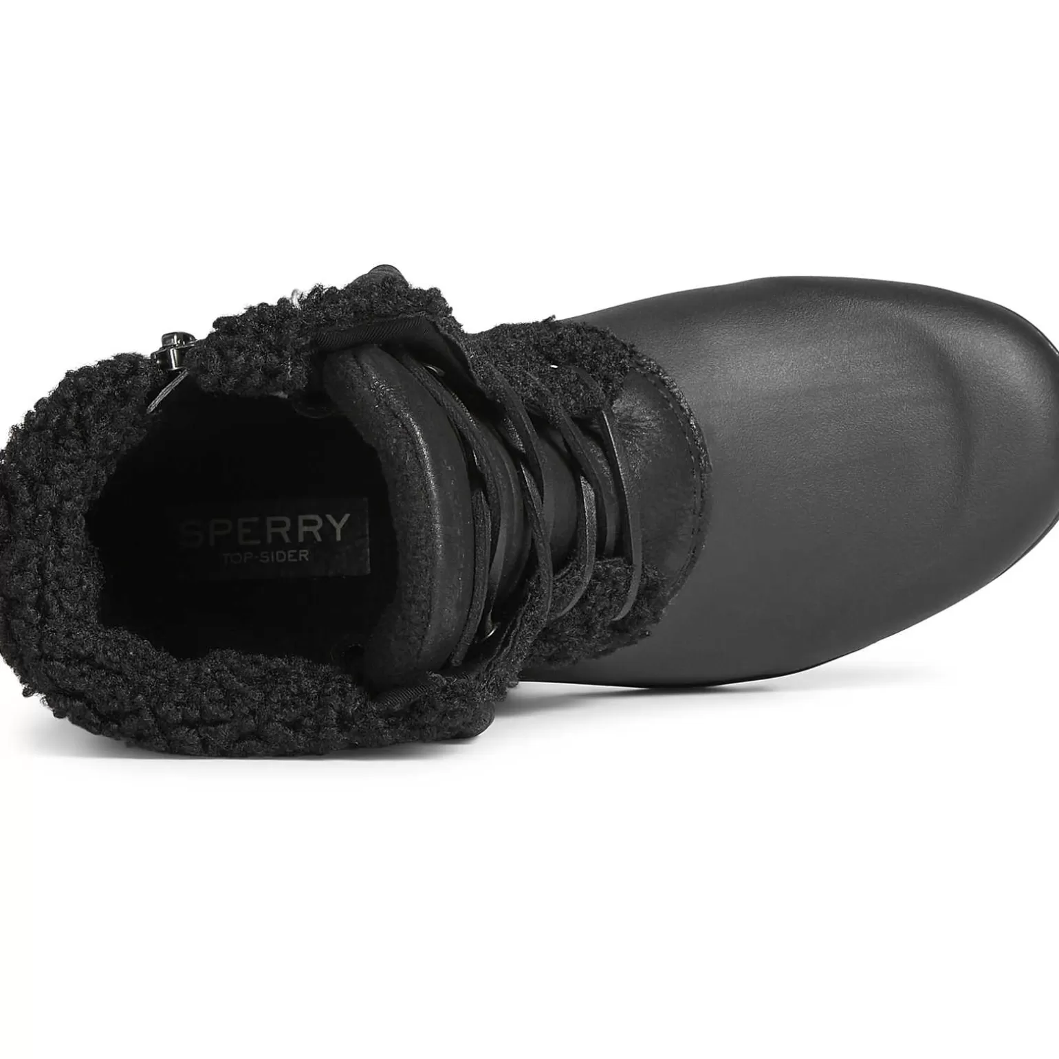 women39s_maritime_repel_teddy_trim_snow_boot_602111.webp Sale | Boots*Sperry Women's Maritime Repel Teddy Trim Snow Boot Black