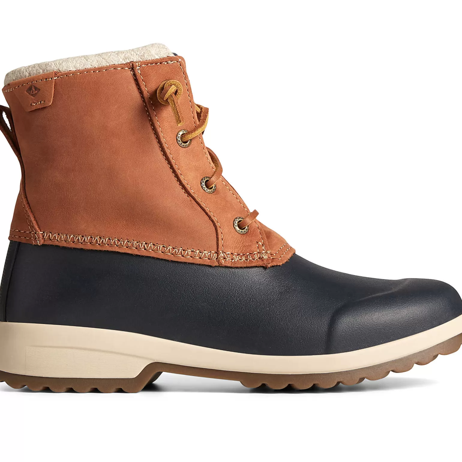 Sale | Rain & Duck Boots*Sperry Women's Maritime Repel Thinsulate™ Waterproof Snow Boot Tan/Navy