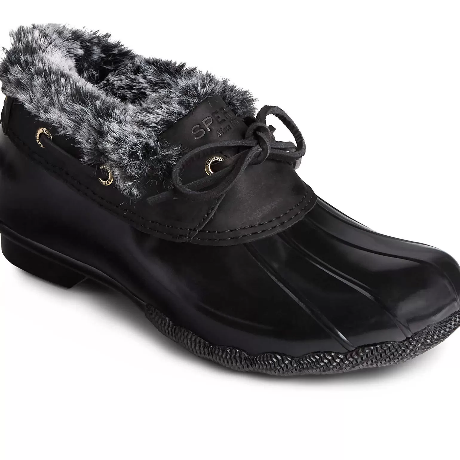 Saltwater Duck Boot | Sale*Sperry Women's Saltwater 1-Eye Cozy Duck Boot Black