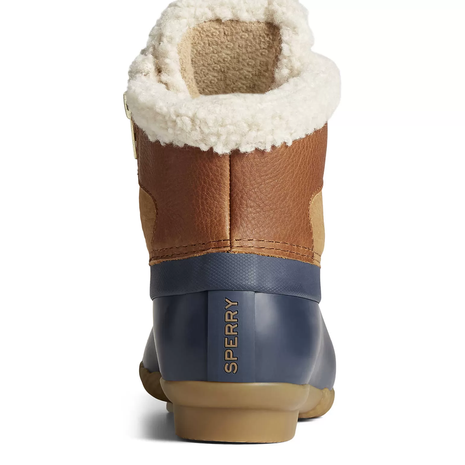 women39s_saltwater_alpine_leather_duck_boot_600920.webp Saltwater Duck Boot | Sale*Sperry Women's Saltwater Alpine Leather Duck Boot Tan/Navy
