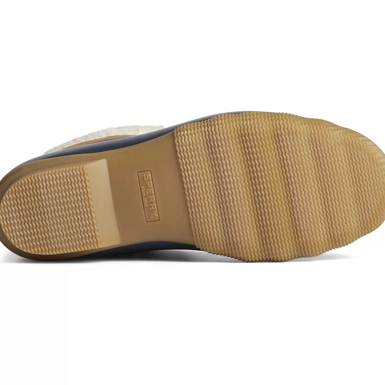 women39s_saltwater_alpine_leather_duck_boot_600928.webp Saltwater Duck Boot | Sale*Sperry Women's Saltwater Alpine Leather Duck Boot Tan/Navy