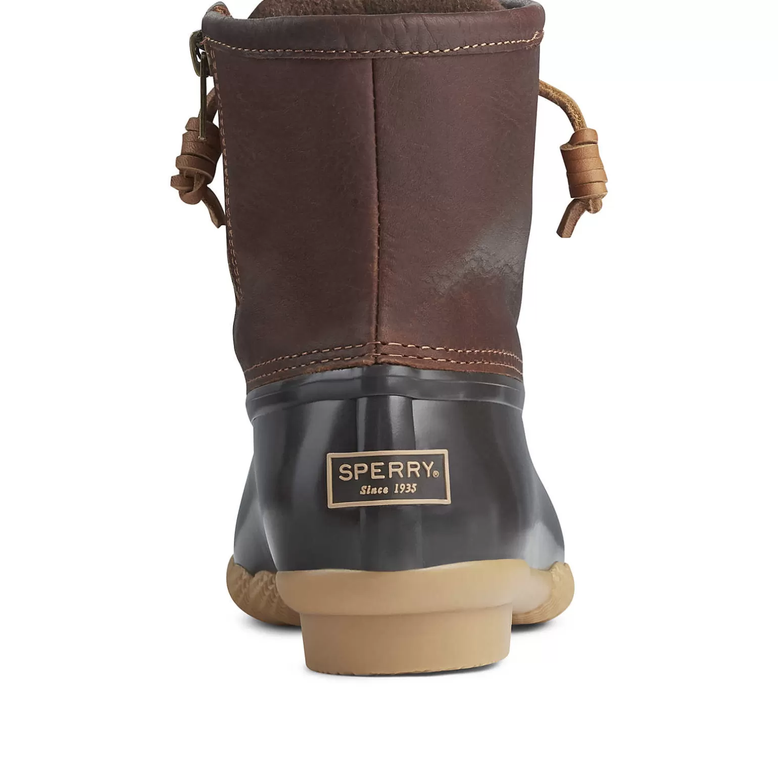 women39s_saltwater_duck_boot_602166.webp Sale | Rain & Duck Boots*Sperry Women's Saltwater Duck Boot Tan / Dark Brown