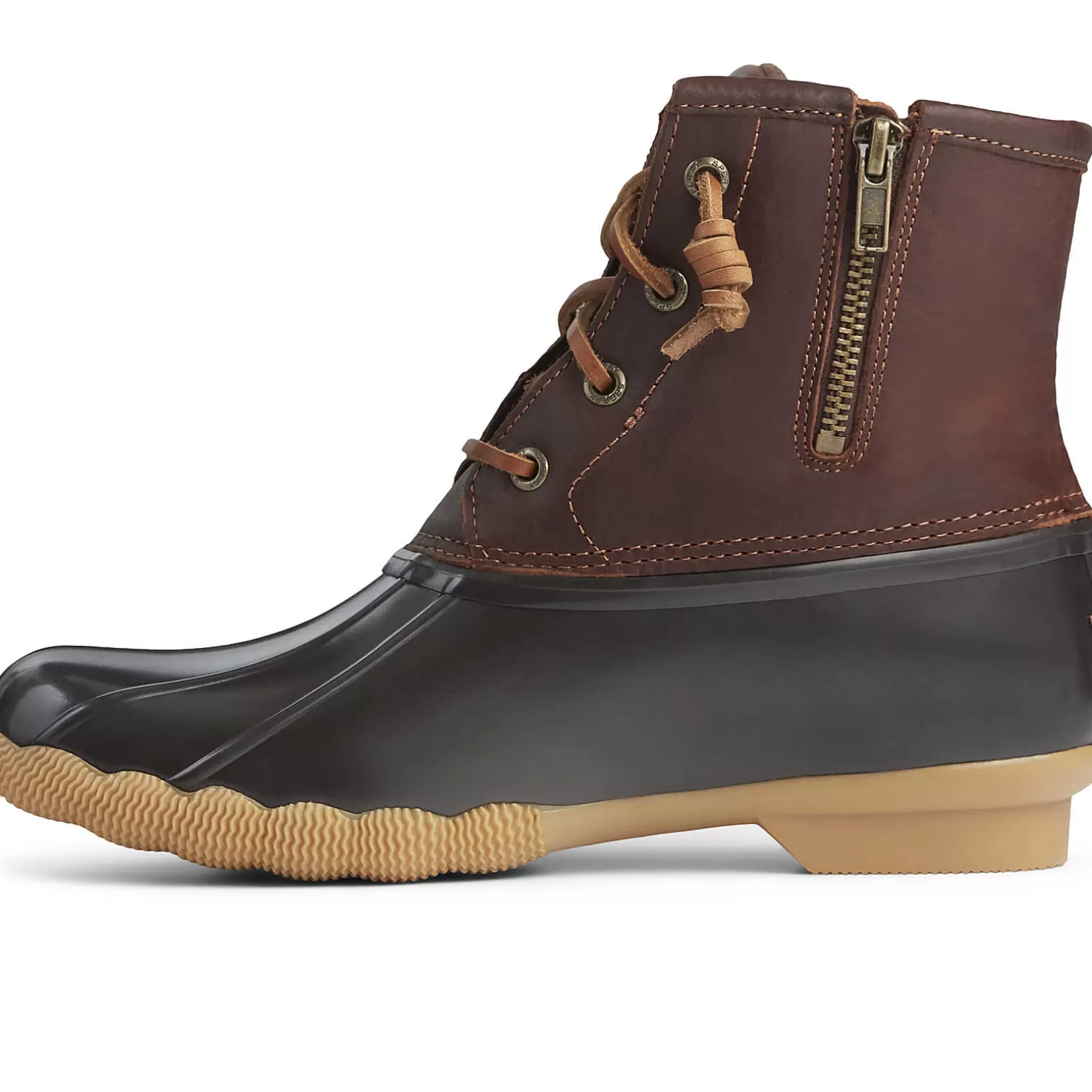 women39s_saltwater_duck_boot_602170.webp Sale | Rain & Duck Boots*Sperry Women's Saltwater Duck Boot Tan / Dark Brown