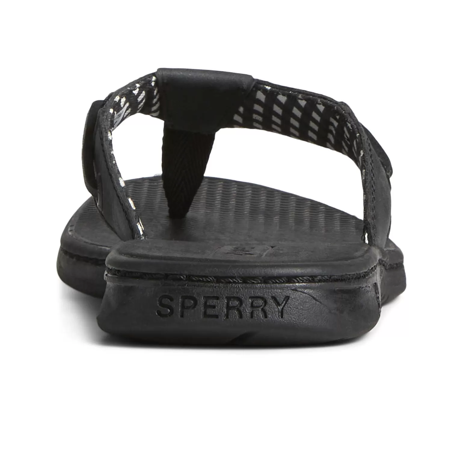 women39s_seafish_leather_flip_flop_602215.webp Sandals | Shoes*Sperry Women's Seafish Leather Flip Flop Black
