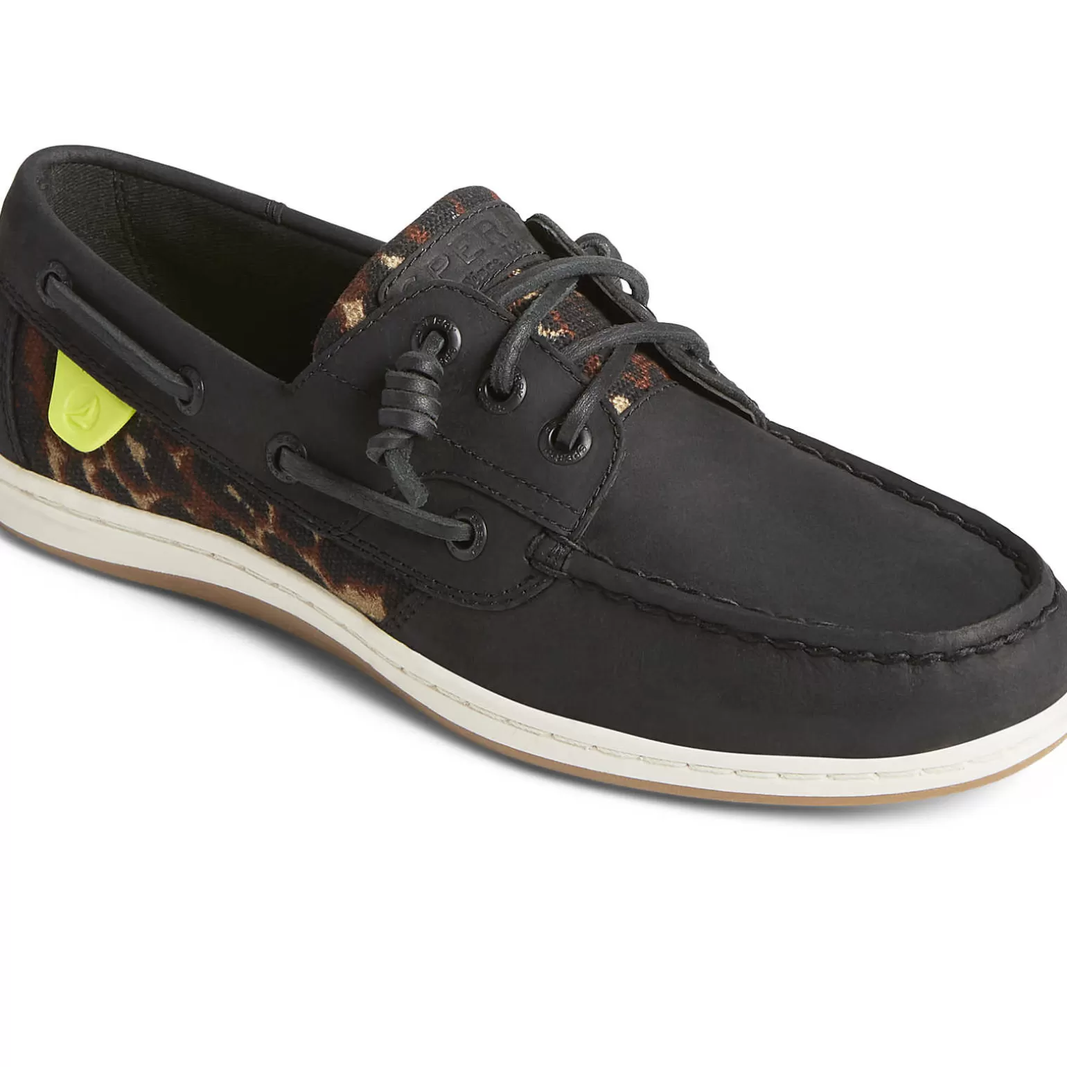 Sale | Boat Shoes*Sperry Women's Songfish Cheetah Boat Shoe Black