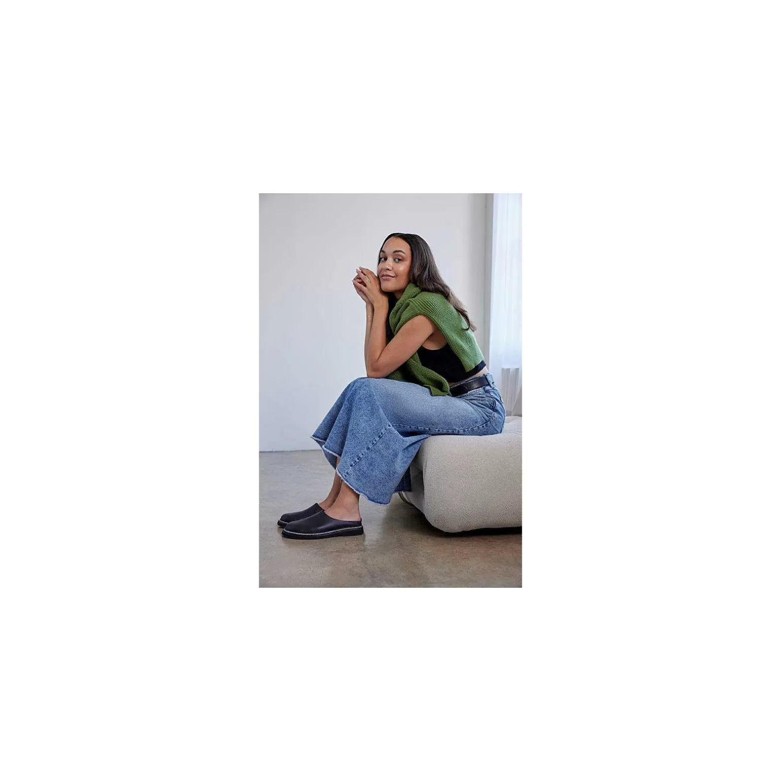 women39s_sperry_x_who_what_wear_captain39s_mule_602409.webp Flats & Loafers*Sperry Women's x Who What Wear Captain's Mule Black